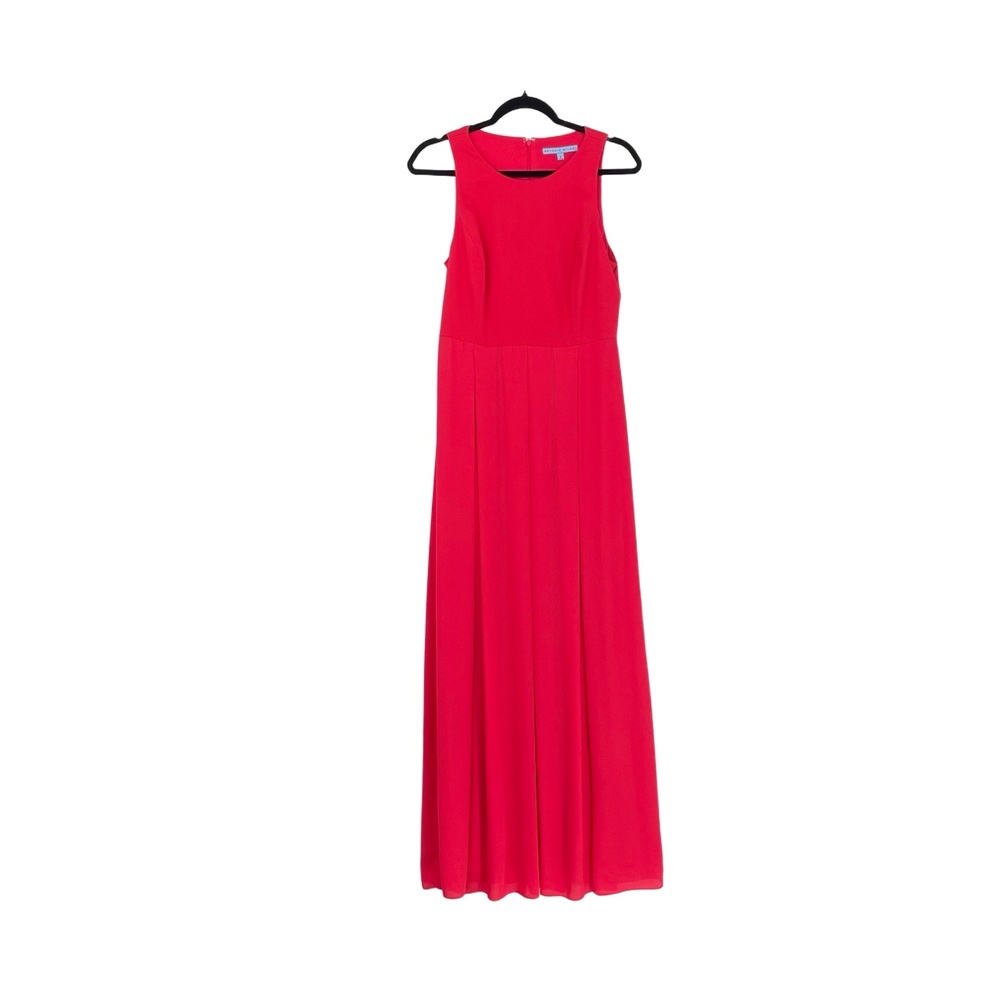 Antonio Melani Women's Pink Sleeveless Floor Length Evening Gown Dress Size 6
